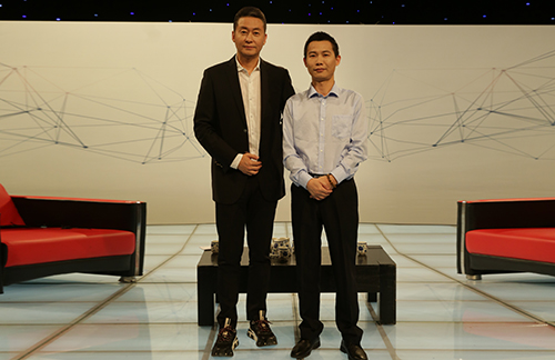 A few days ago, Mr. Ding Zhineng, the general manager of Jinhe, accepted an exclusive interview with CCTV's well-known host Yao Xuesong on CCTV.